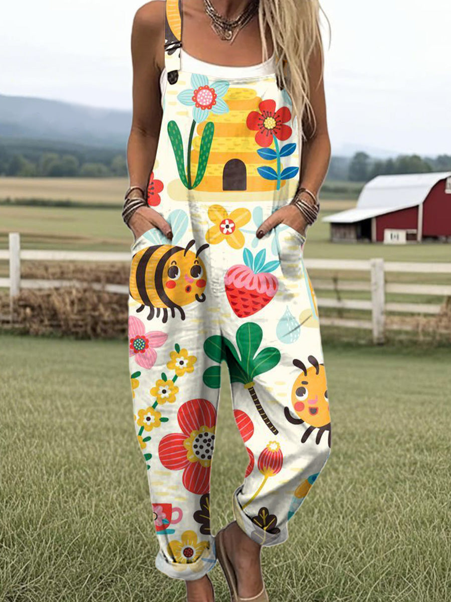 Ava™ | Garden Buzz Jumpsuit