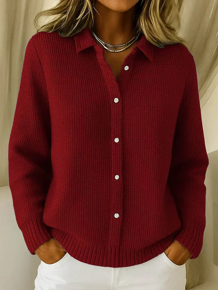 Vesra | Modern Sweater with Collar for Women