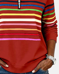 Nina – Sweater with Stripes