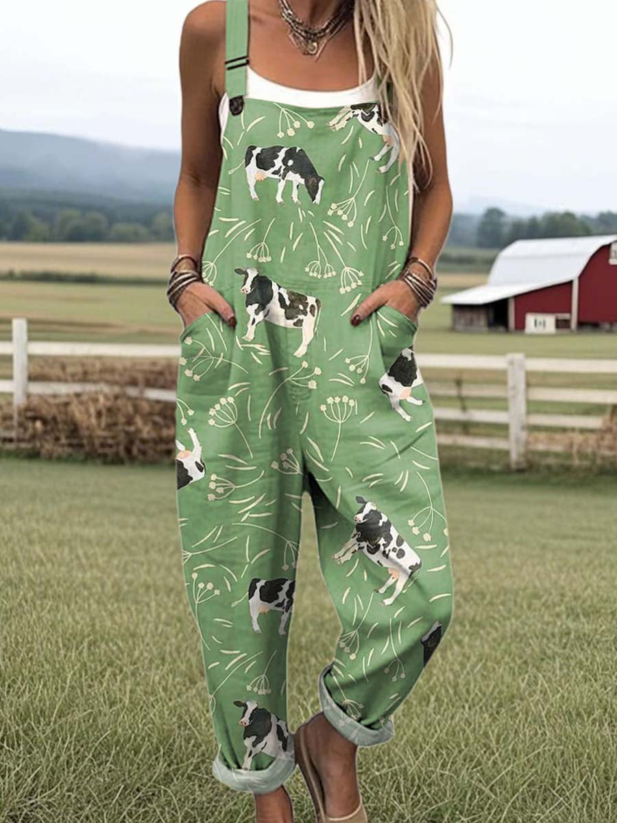 Lola™ | Countryside Cow Jumpsuit