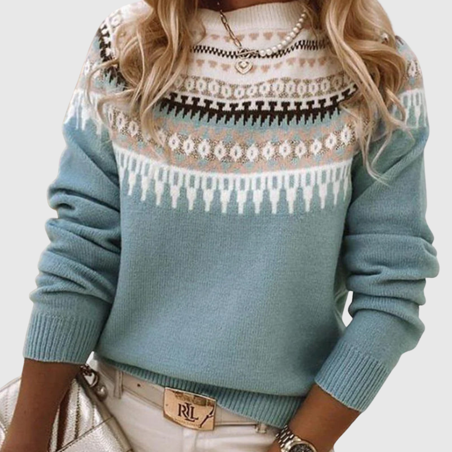 Célina | Women's Patterned Sweater