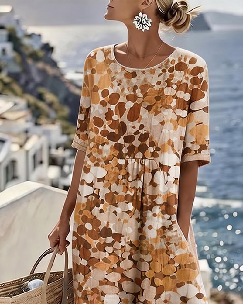 Floral Print Dress