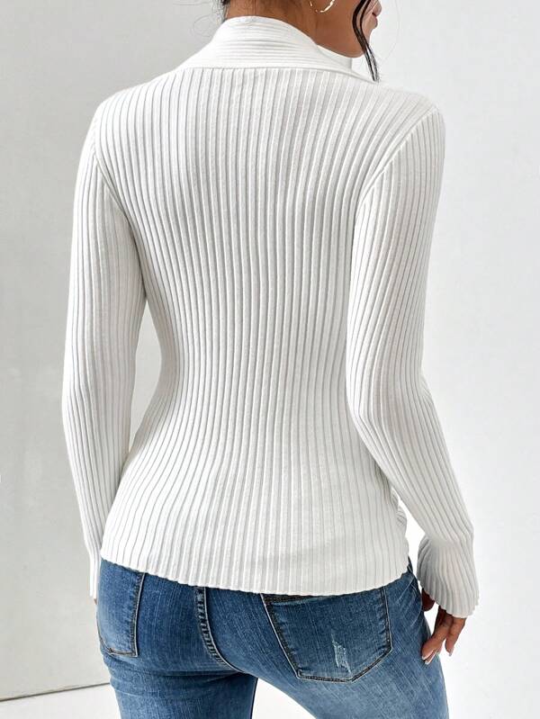 Marissa V-Neck Long Sleeve Sweater
