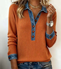 MILA | Elegant Sweater with Refined Details for Daily Chic