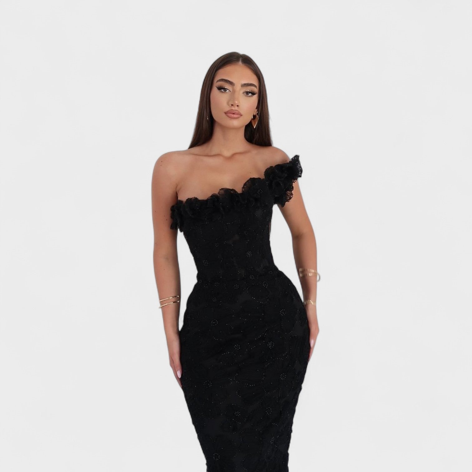 Sort Vinge Dress