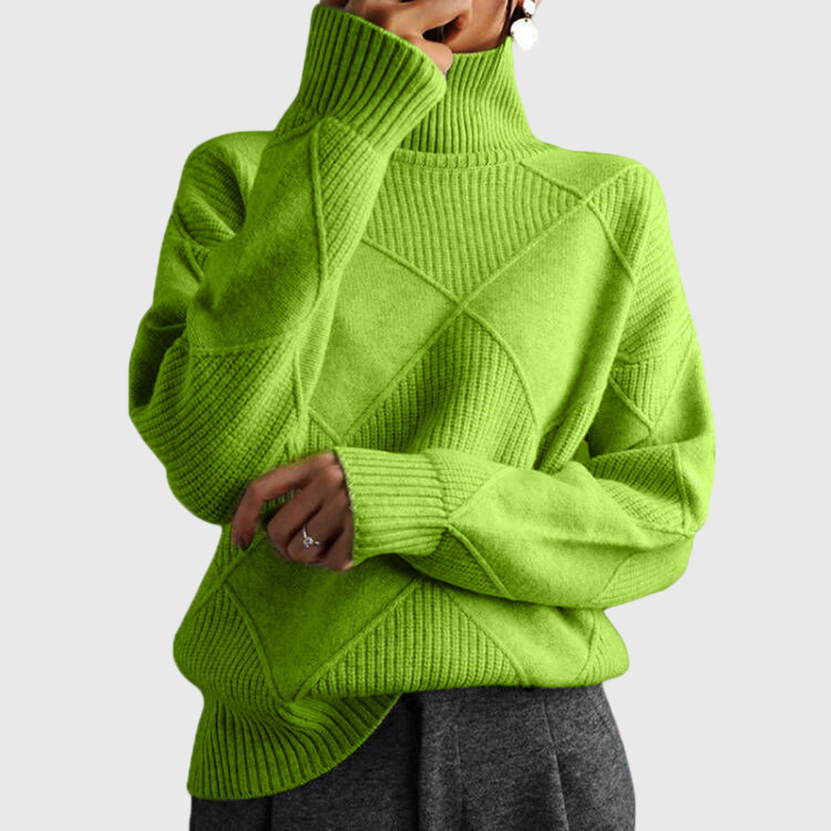 Angela | Turtleneck Jumper
