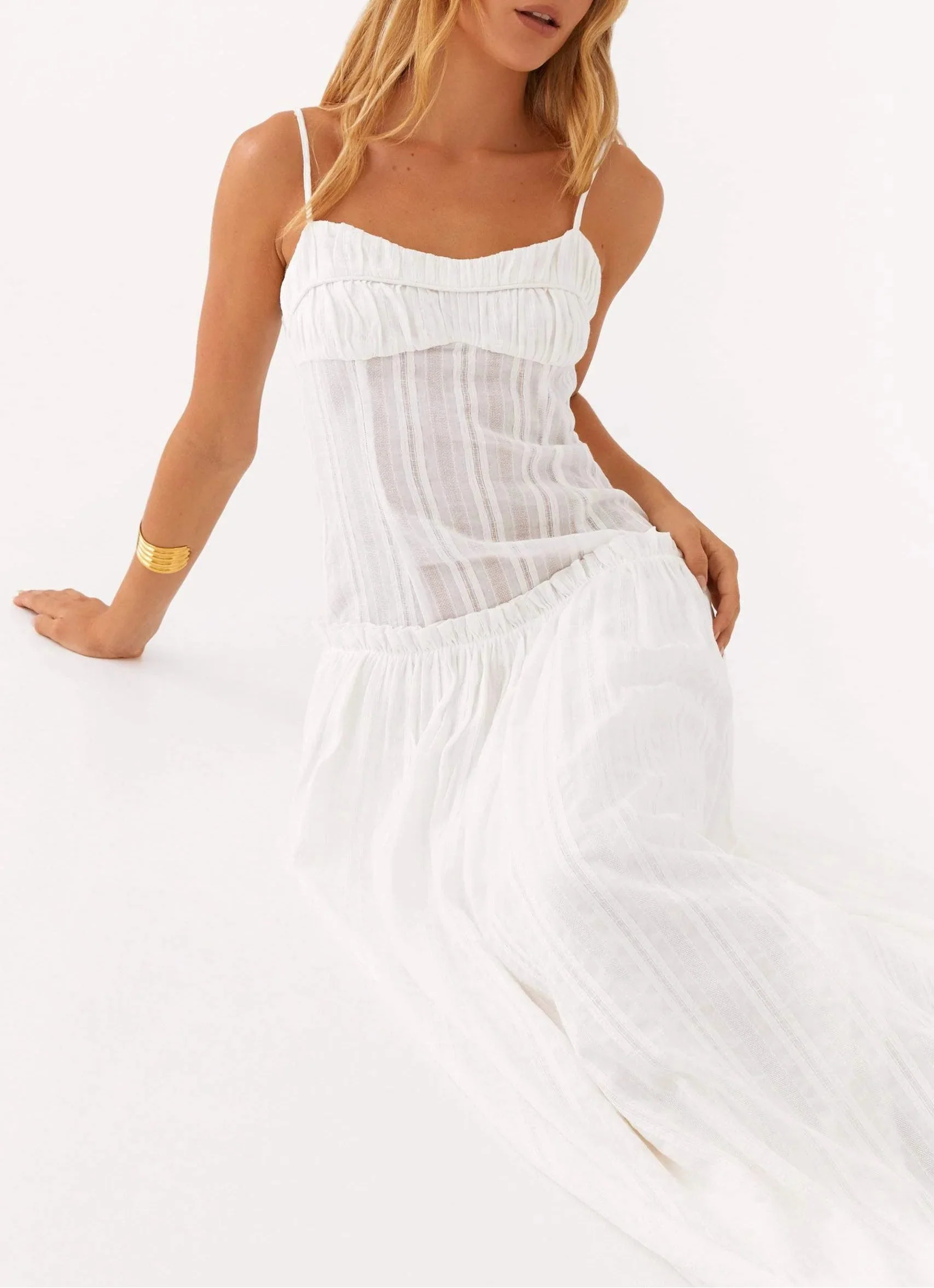 Noelle Charm Maxi-Dress