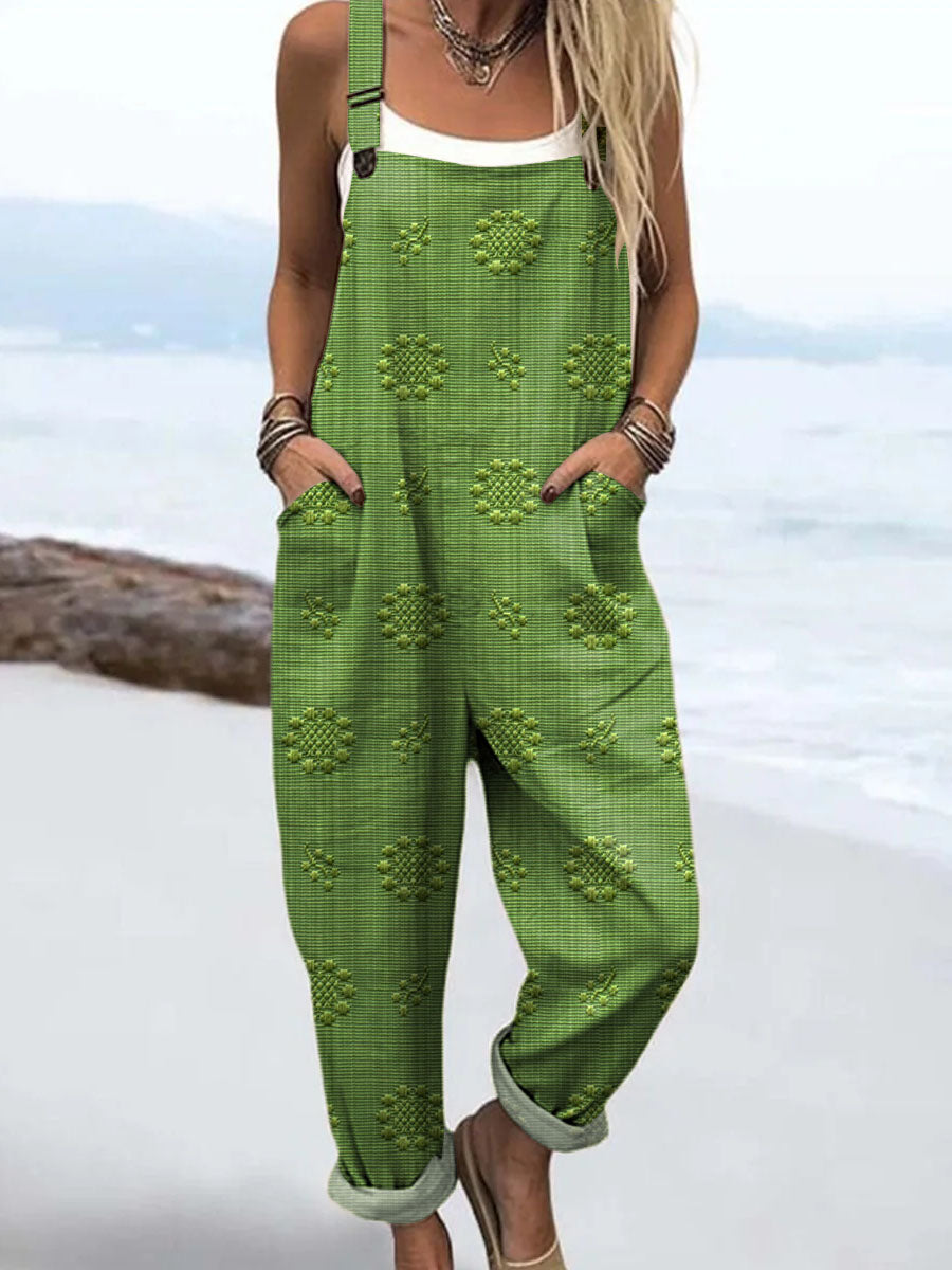 Sienna™ | Relaxed Pattern Jumpsuit