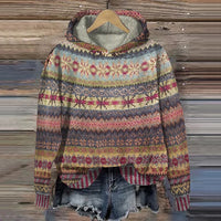 Beeckhoven™ | Ethnic Retro Hoodie