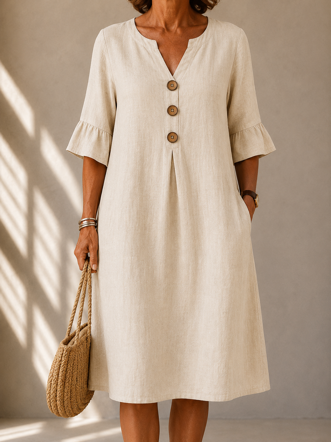 Eleanor™ | Button Dress