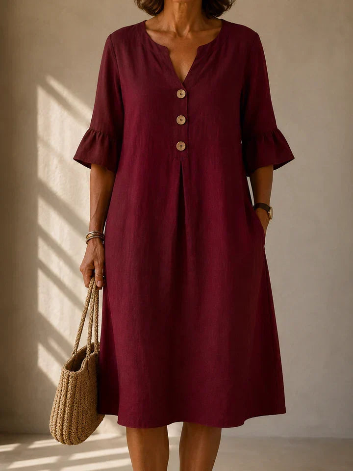 Eleanor™ | Button Dress