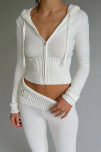 Zip Up Hoodie Set
