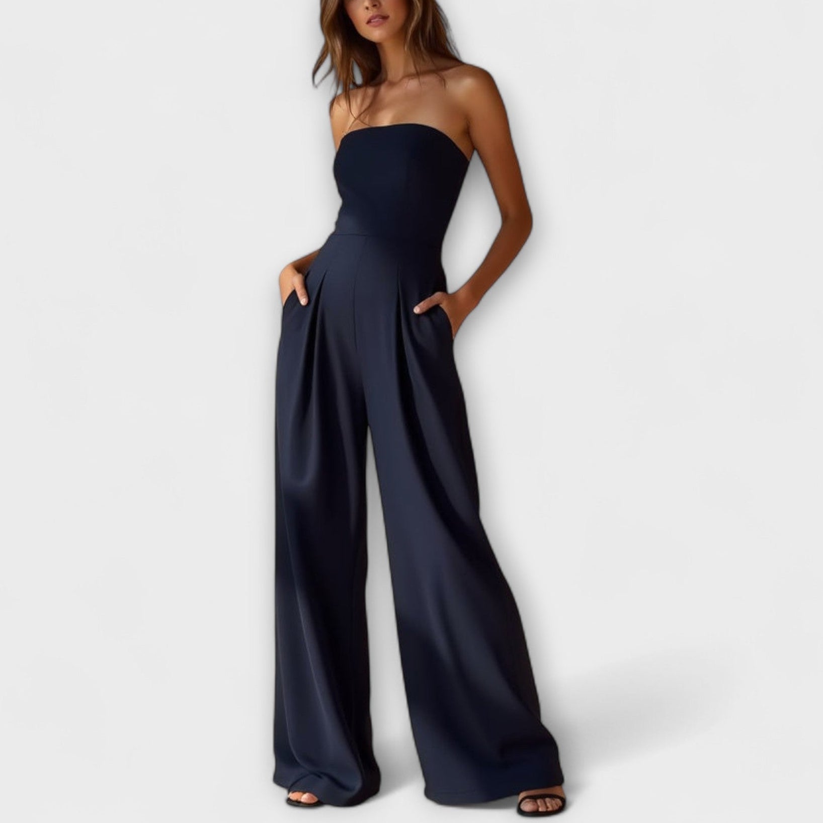 Skylar™ | Strapless Elegant Jumpsuit