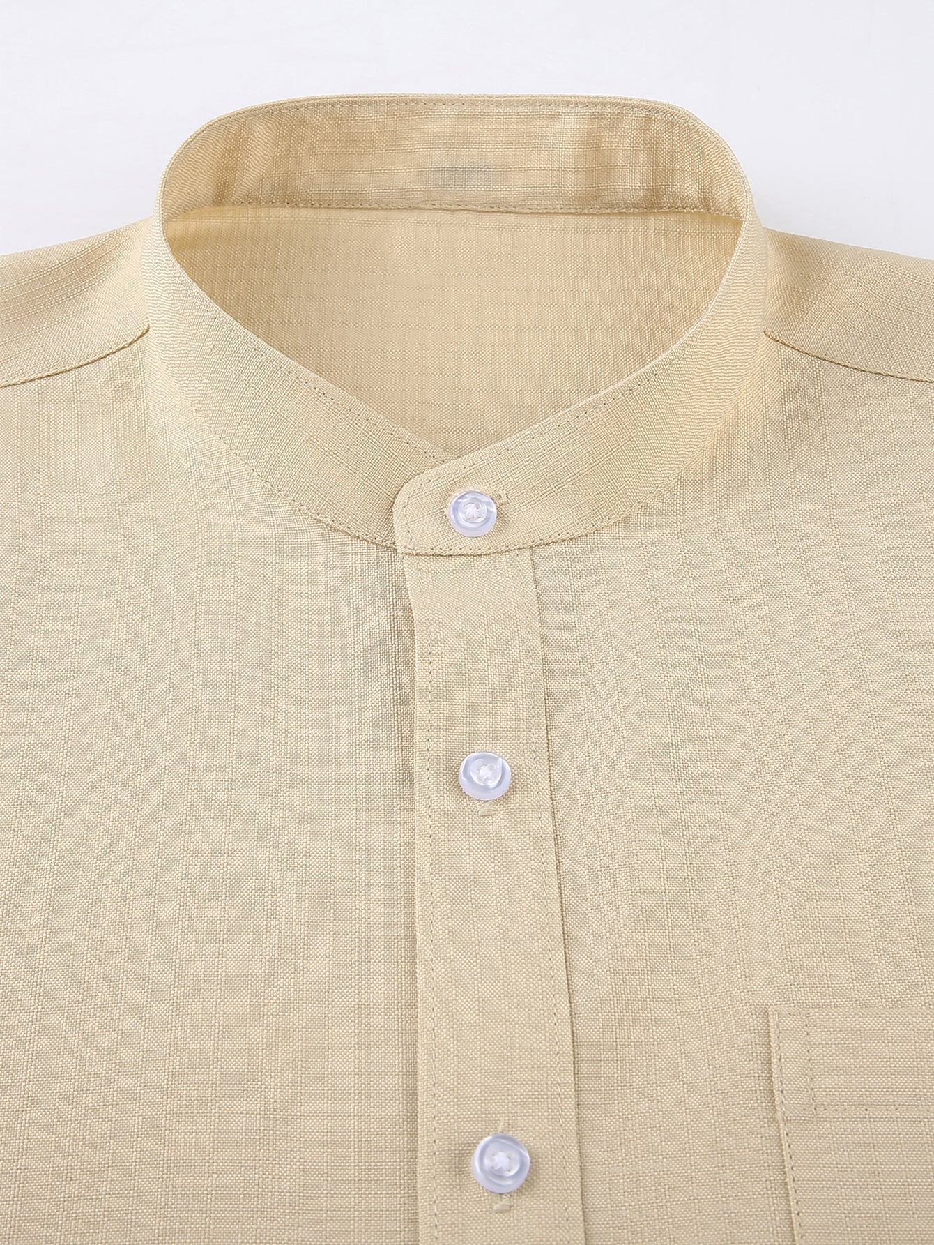 Textured Long Sleeve Turtleneck Shirt