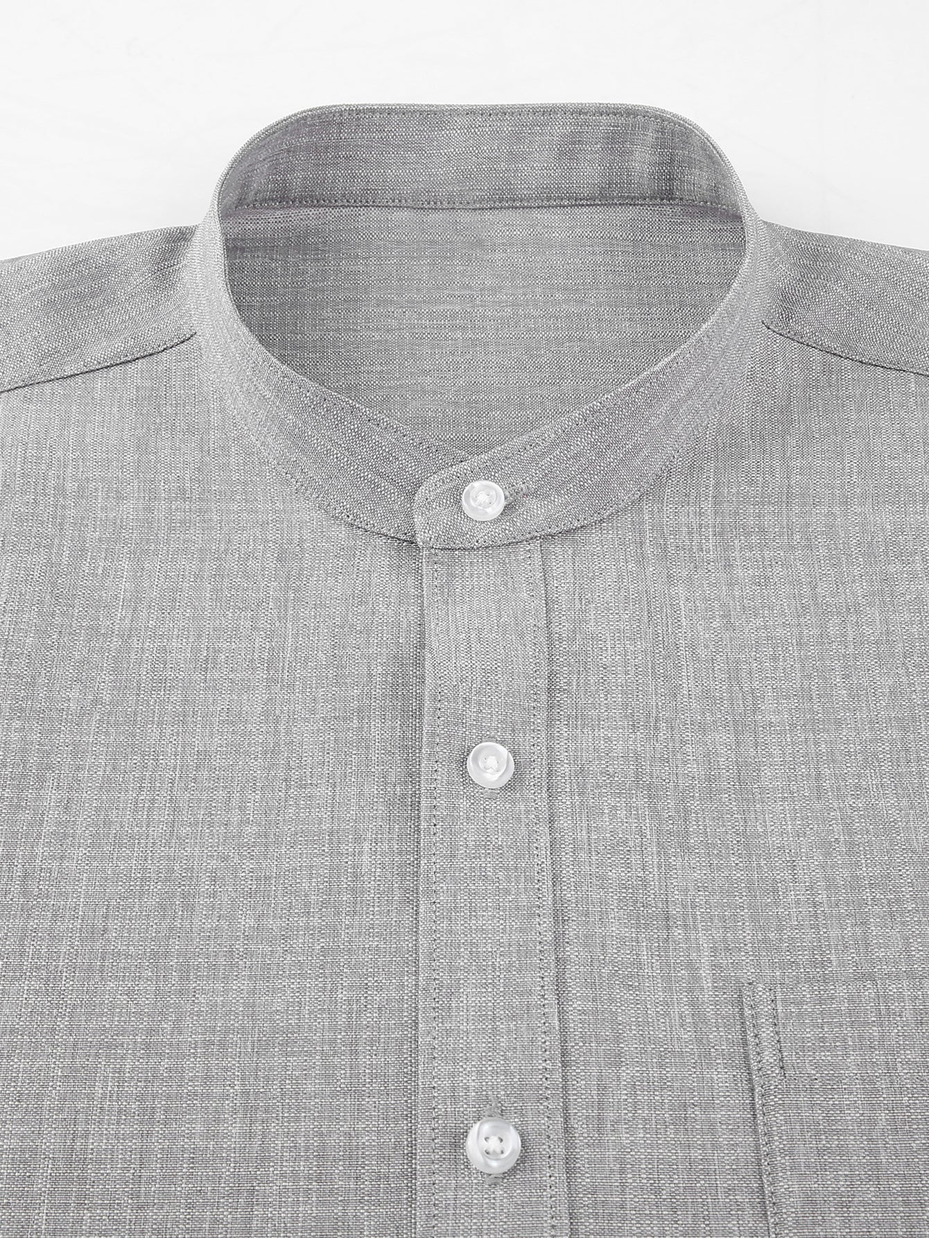 Textured Long Sleeve Turtleneck Shirt