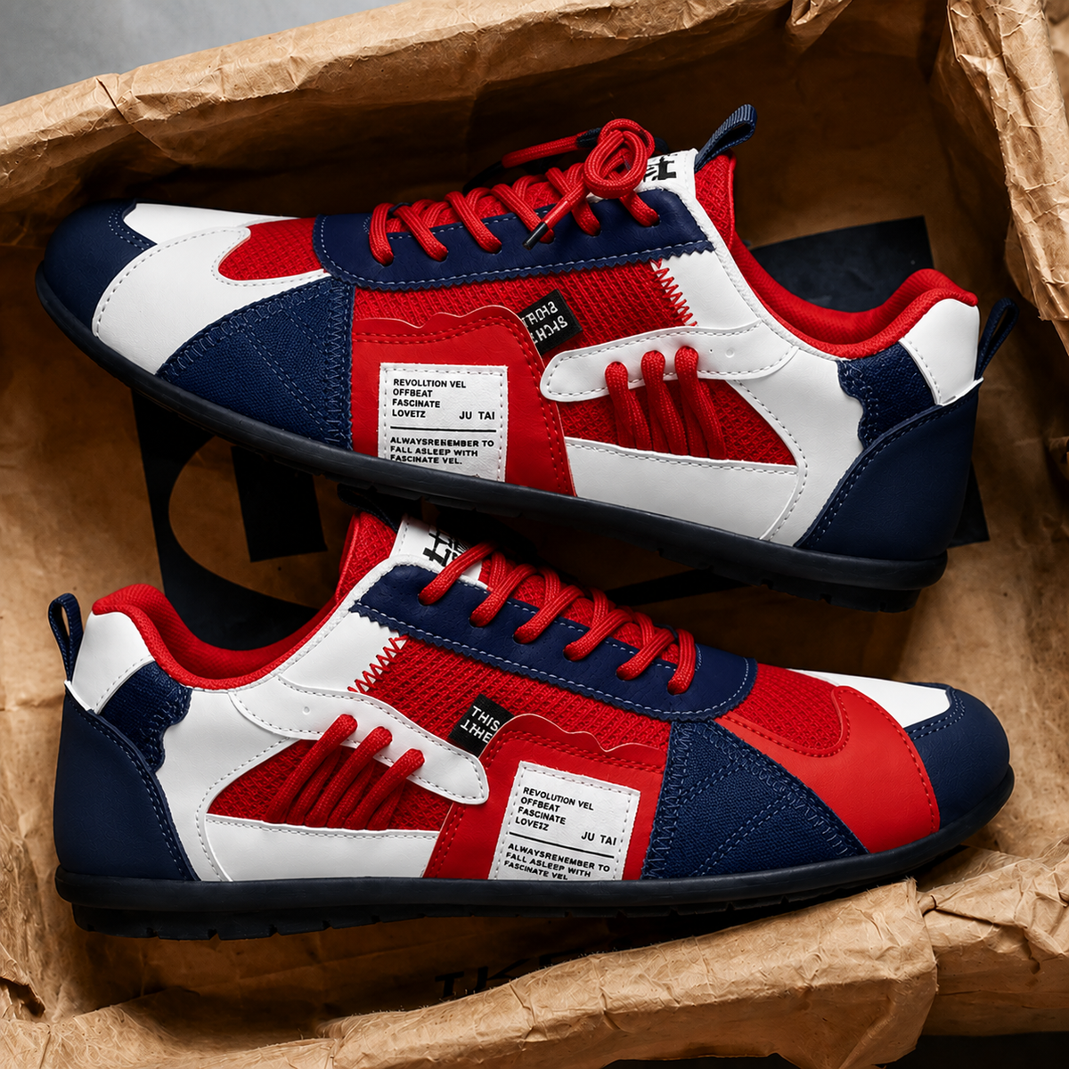 Colorful Retro Sneakers