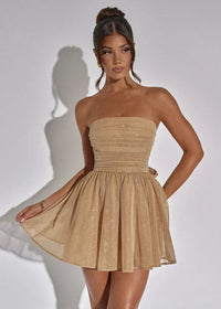 Glitter Cocktail Party Dress