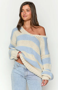 Ocean Haze Knit Pullover