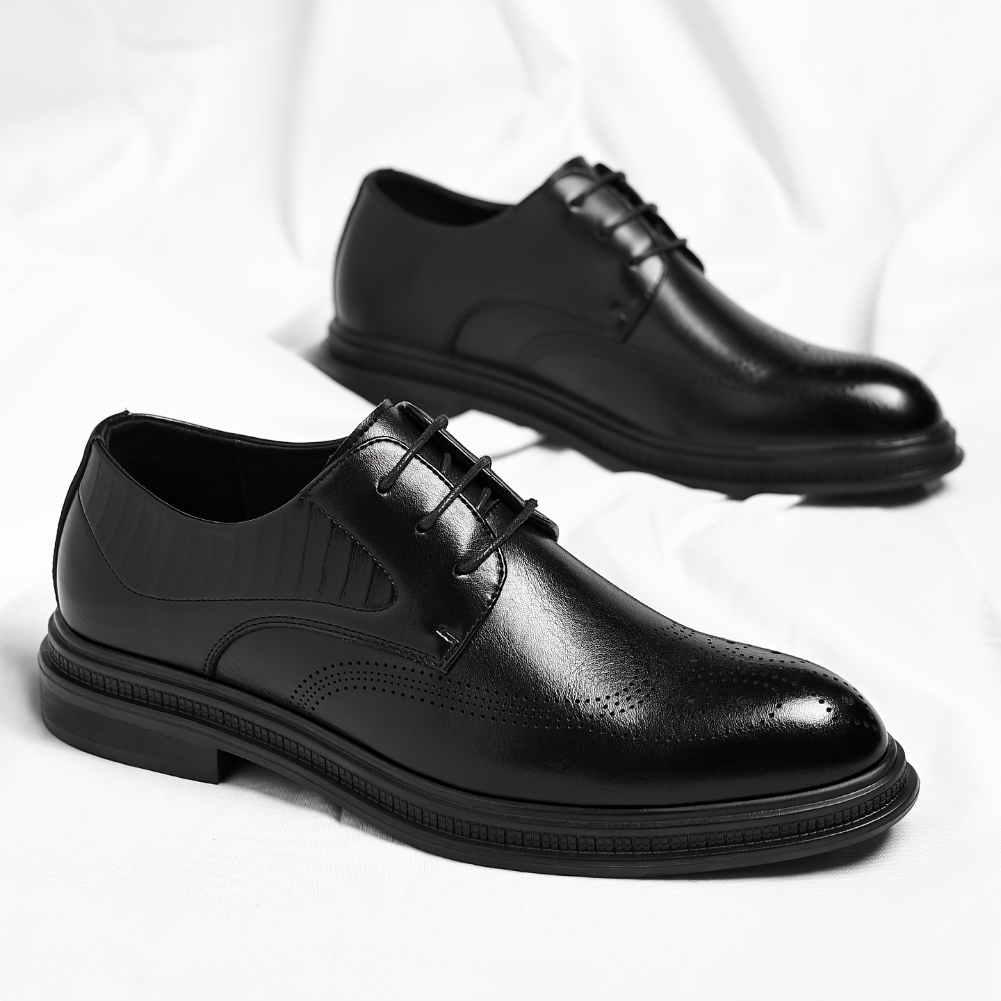 Verona Leather Brogue Dress Shoes