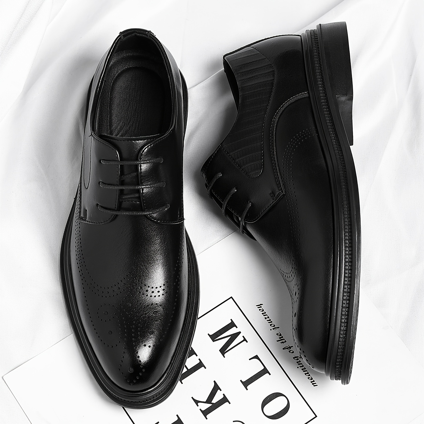 Verona Leather Brogue Dress Shoes