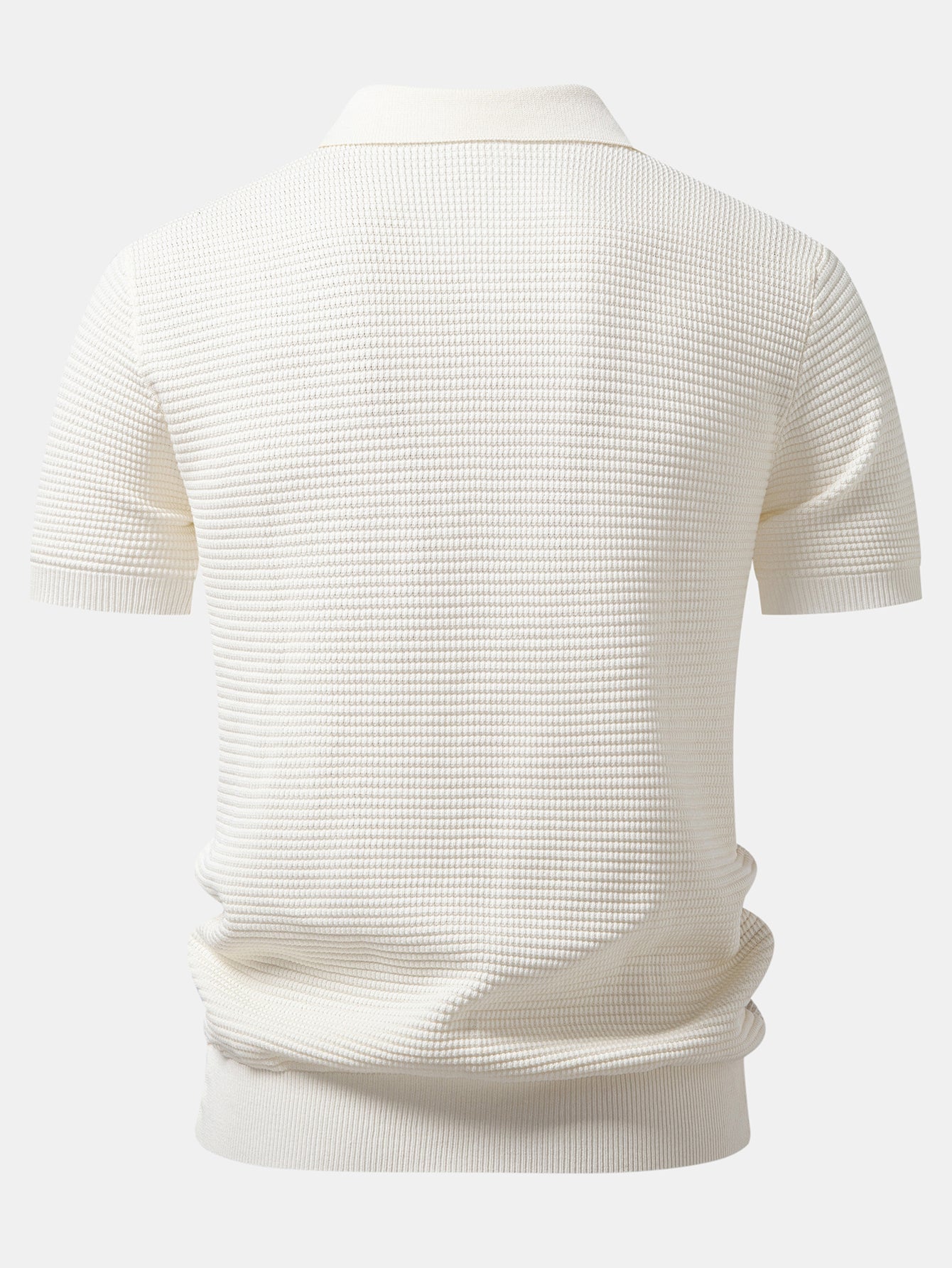 Contrast Zipper Polo & Slim Fit Tapered Trousers