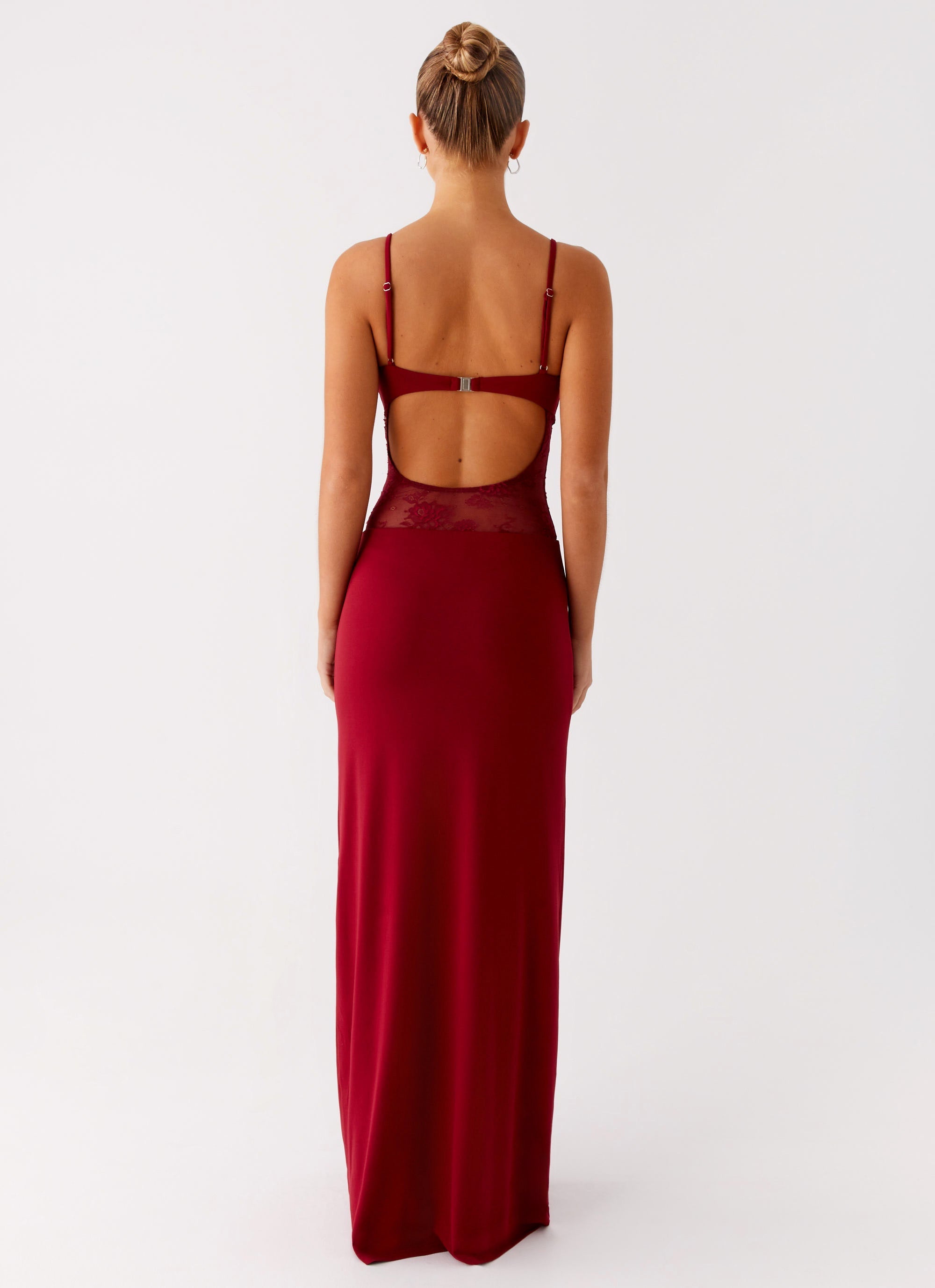 Maroon Gown