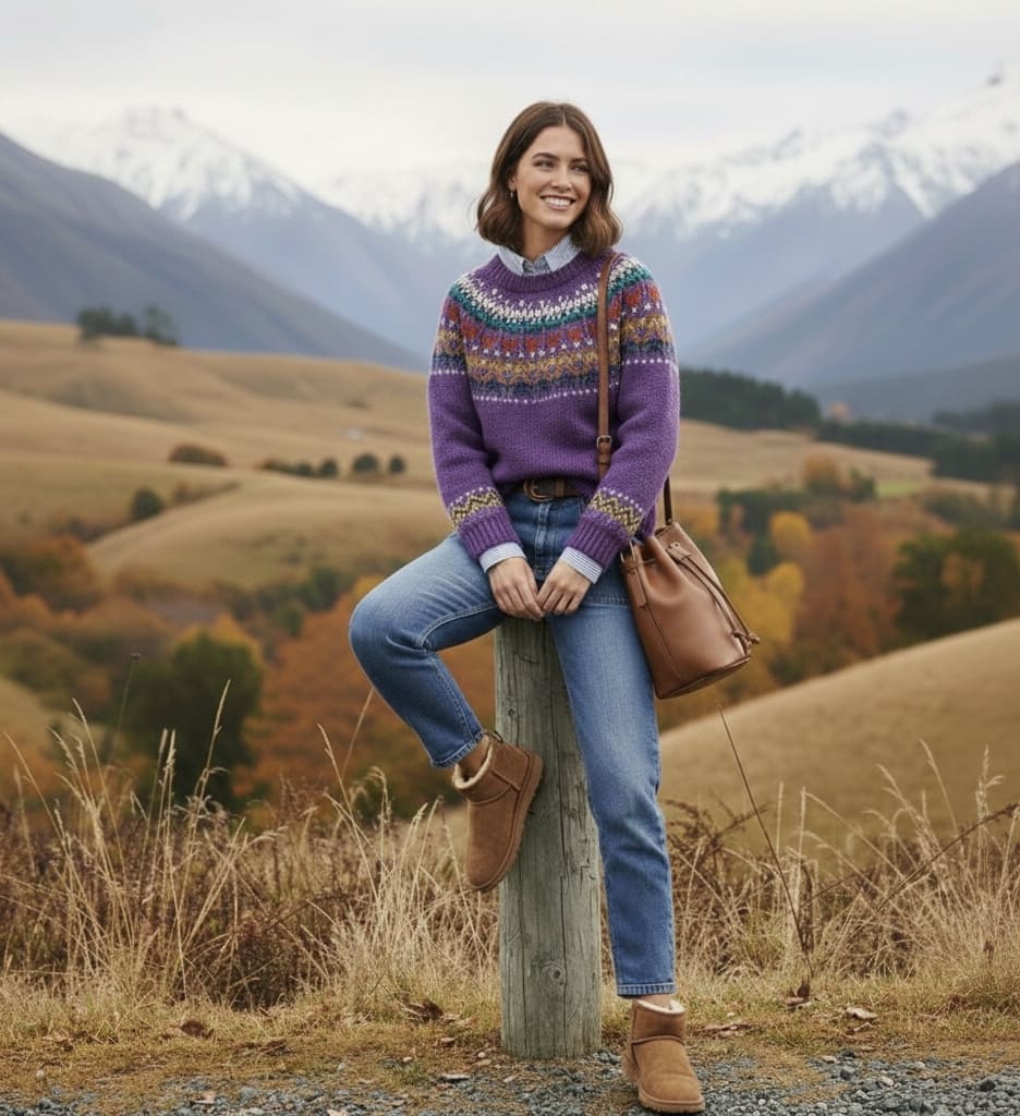 Julie | Classic Vintage Knit Jumper