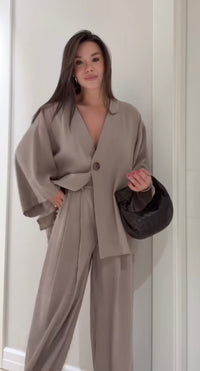 Sophie Relaxed Fit Tunic & Trousers Set