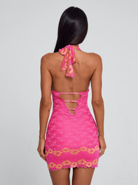 INDIA MINI DRESS PINK