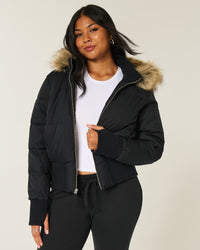 Puffer Bomber Jacket
