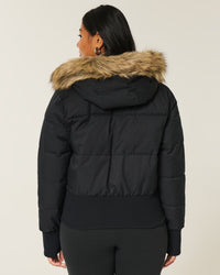 Puffer Bomber Jacket