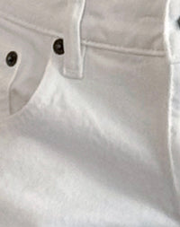 Low Rise Jeans White
