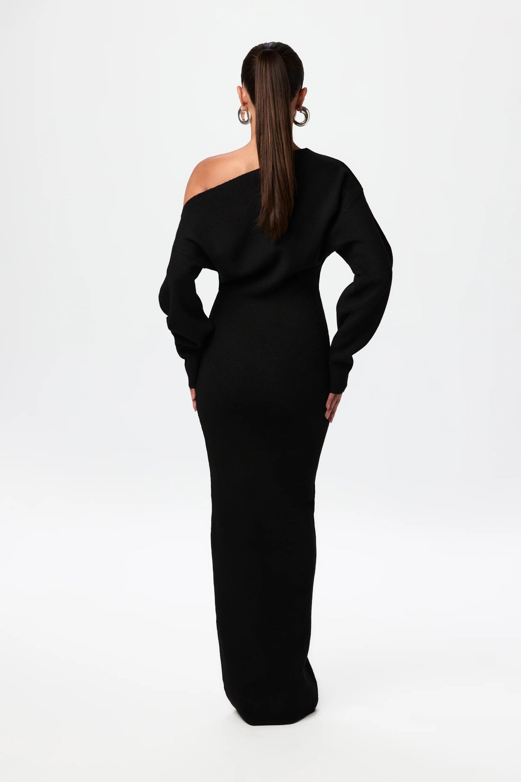 Off-Shoulder Maxi Dress