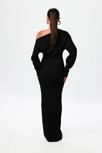 Off-Shoulder Maxi Dress