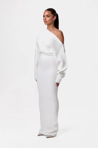 Off-Shoulder Maxi Dress