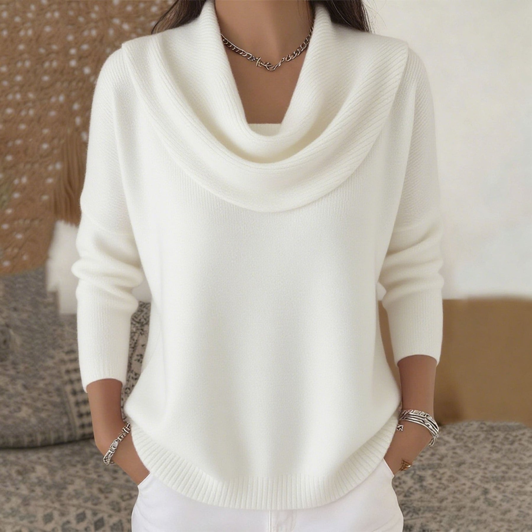 Monica | Sweater with Collar