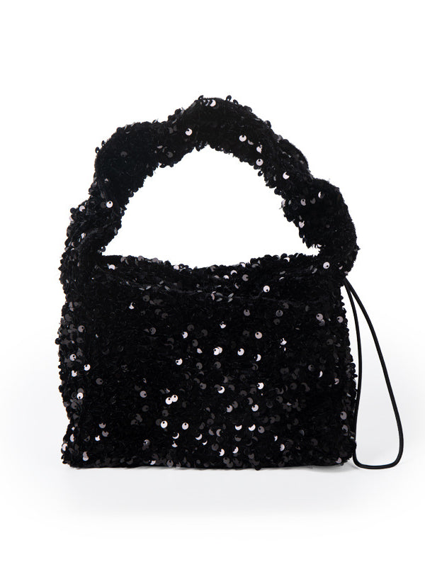Ladys Shimmery Sequin Handbag