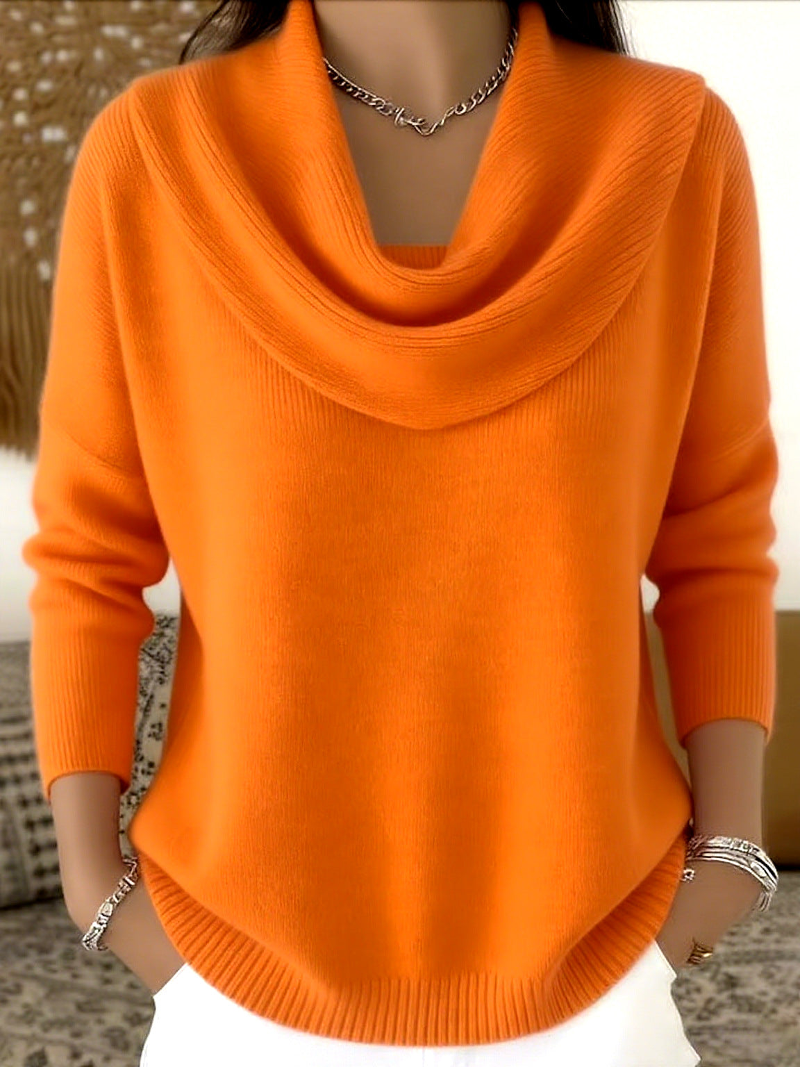 Monica | Sweater with Collar