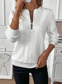 Any Pullover Zipper Sweatshirt