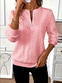 Any Pullover Zipper Sweatshirt