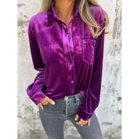 Juliette™ | Velvet Shirt