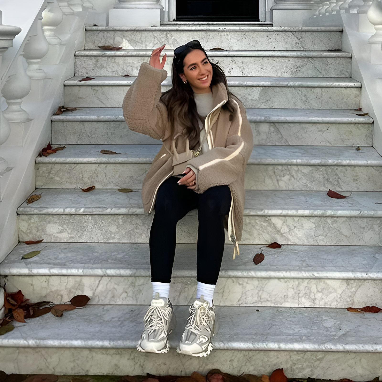 Olivia - Cozy Teddy Jacket