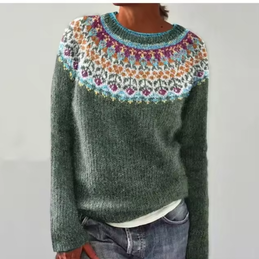 Elisa | Cozy Retro Sweater