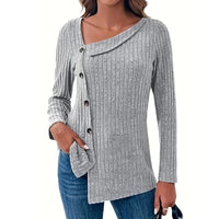 Beeckhoven ™ | Striped Autumn Women's Top