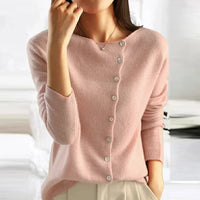 Lyvianne | Elegant Button Sweater