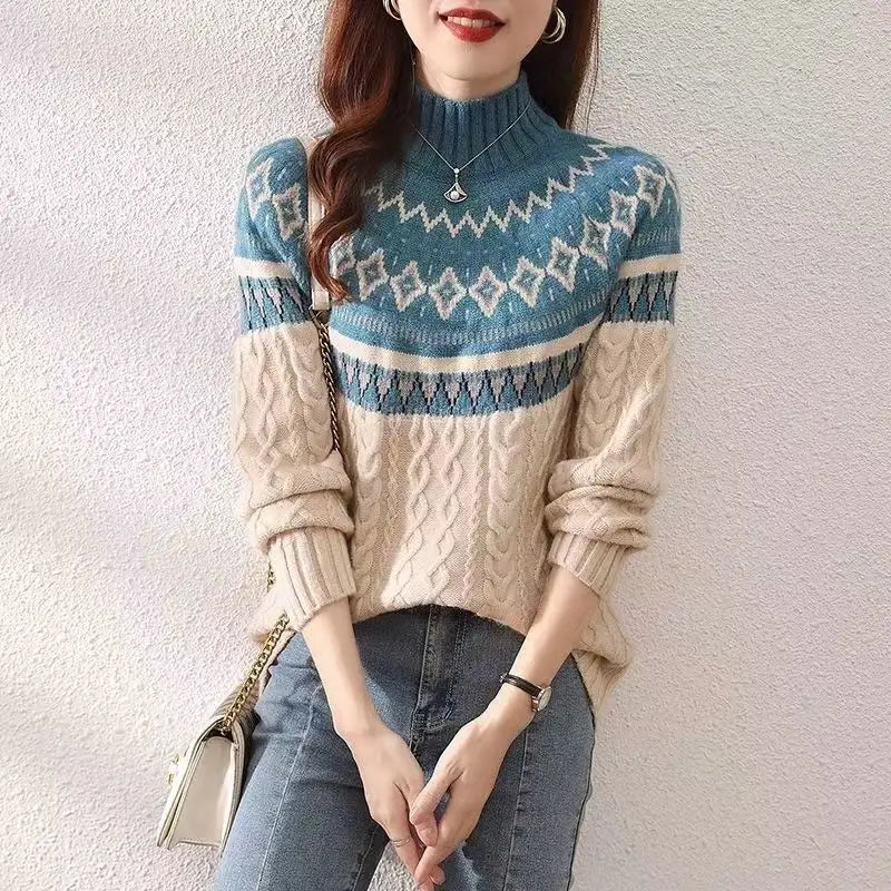 Aurelie | Knitted Turtleneck Sweater