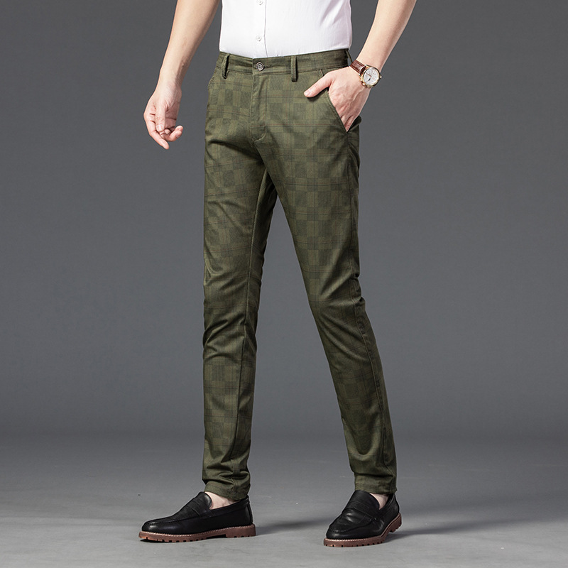 Sebastien Checkered Trousers