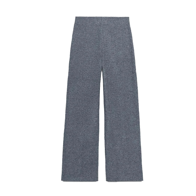 Knit Women's Cardigan 2 Pieces Set Women