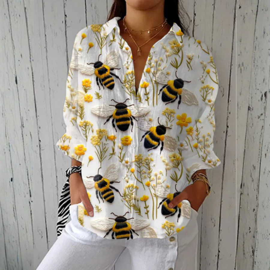 Nathalie™ | Golden Bee Blouse