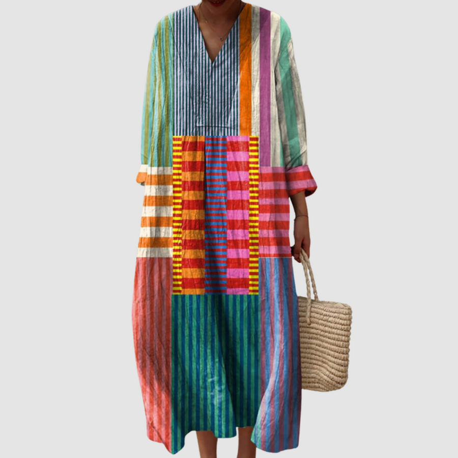 Luna™ Elegant Geometric Dress
